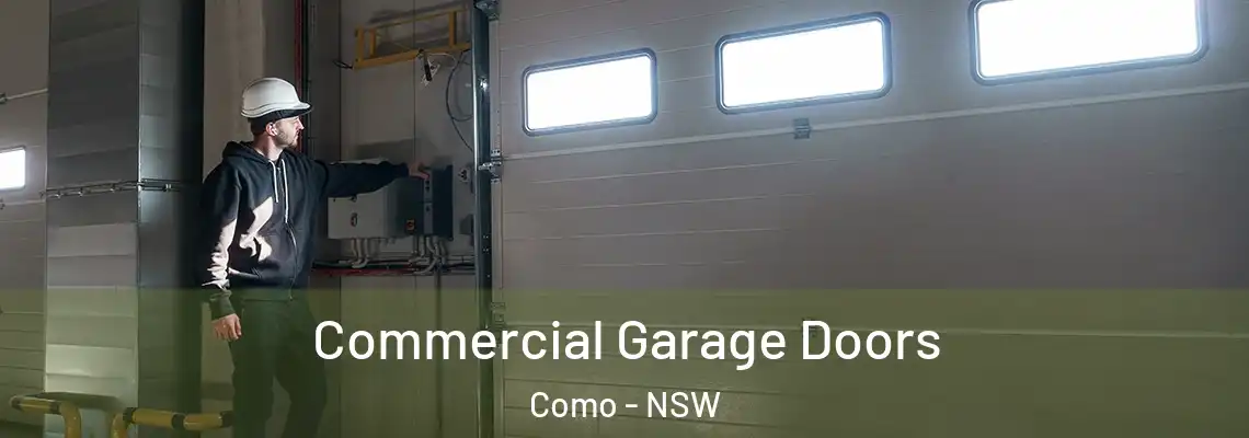 Commercial Garage Doors Como - NSW