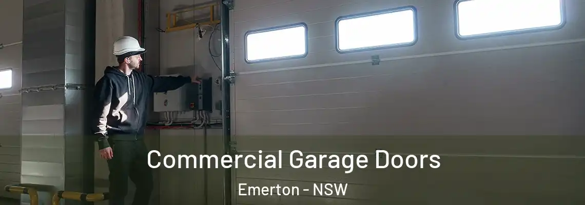 Commercial Garage Doors Emerton - NSW