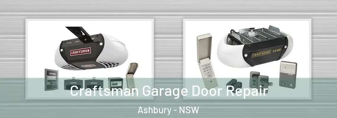 Craftsman Garage Door Repair Ashbury - NSW