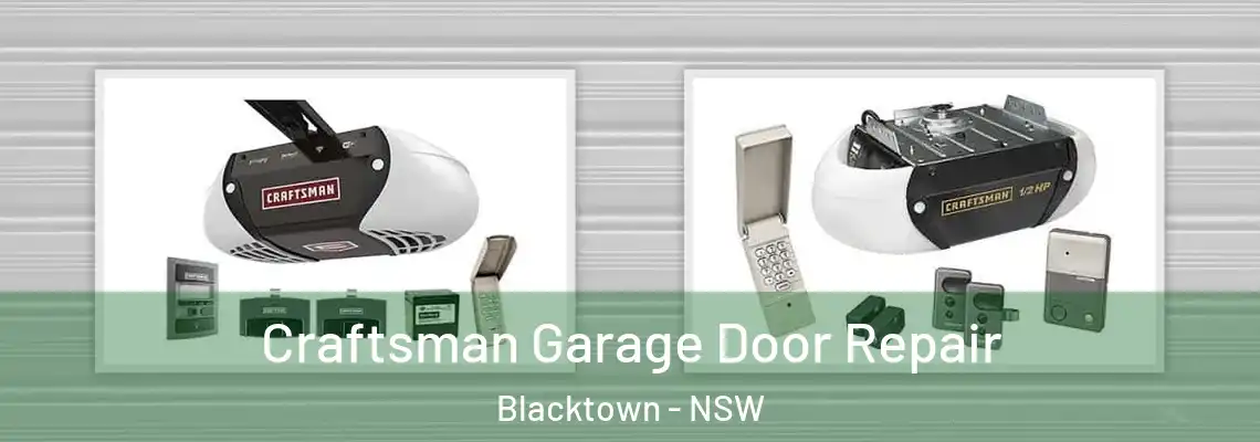 Craftsman Garage Door Repair Blacktown - NSW