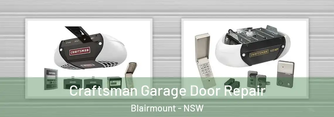 Craftsman Garage Door Repair Blairmount - NSW