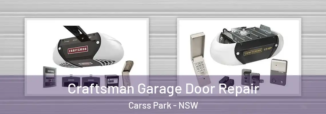 Craftsman Garage Door Repair Carss Park - NSW