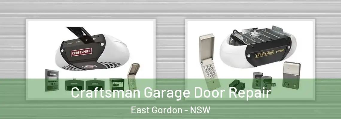 Craftsman Garage Door Repair East Gordon - NSW