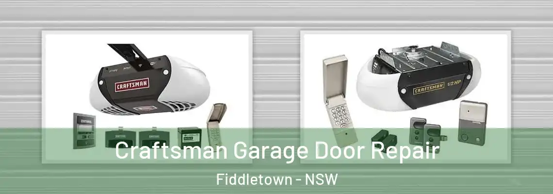 Craftsman Garage Door Repair Fiddletown - NSW
