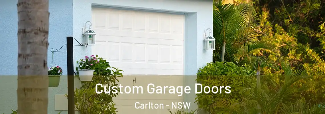 Custom Garage Doors Carlton - NSW