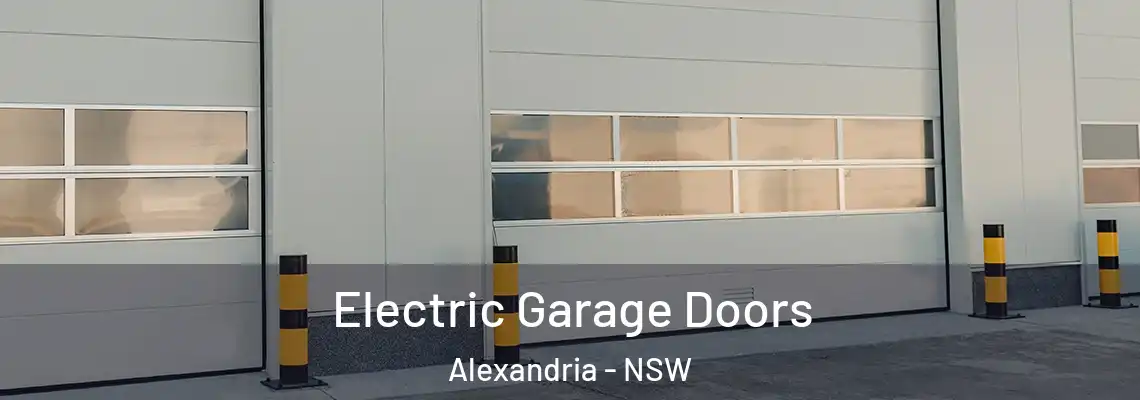 Electric Garage Doors Alexandria - NSW
