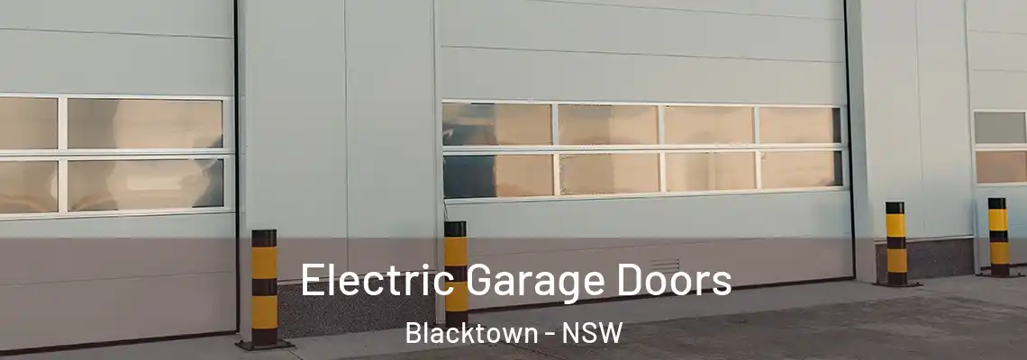 Electric Garage Doors Blacktown - NSW