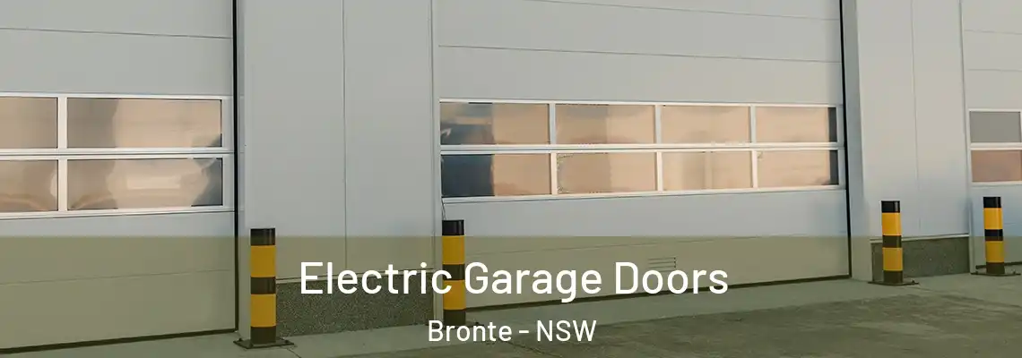 Electric Garage Doors Bronte - NSW