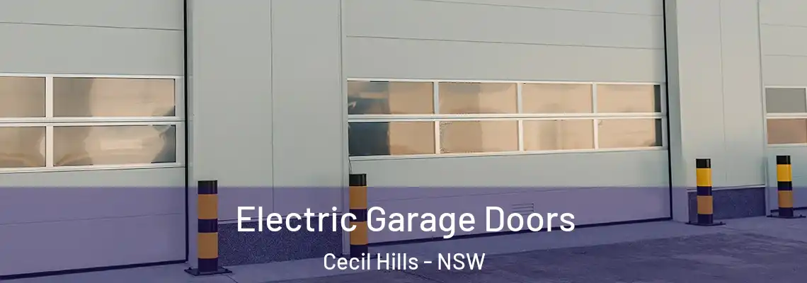Electric Garage Doors Cecil Hills - NSW