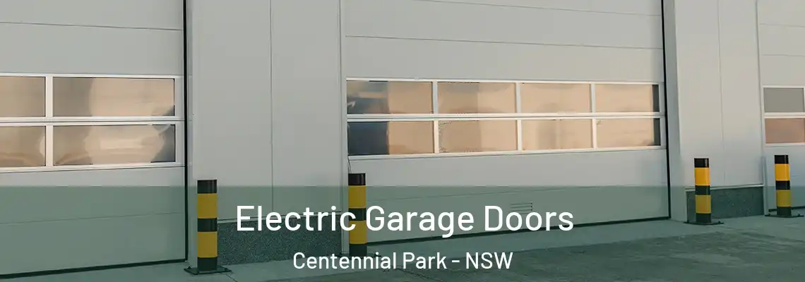 Electric Garage Doors Centennial Park - NSW