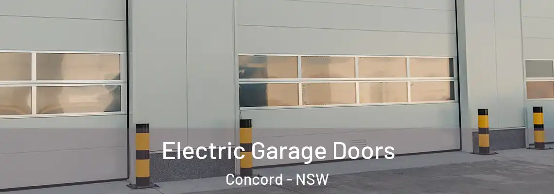  Electric Garage Doors Concord - NSW