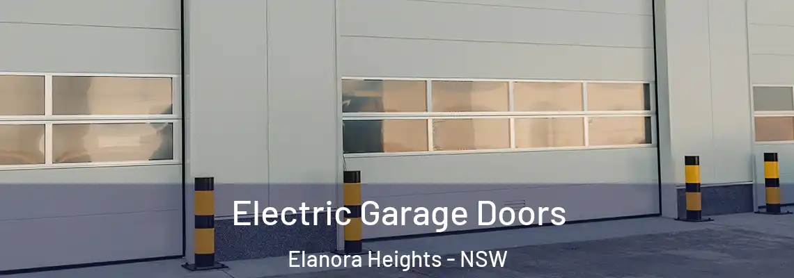 Electric Garage Doors Elanora Heights - NSW