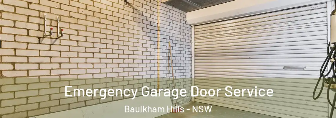 Emergency Garage Door Service Baulkham Hills - NSW