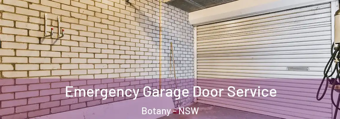 Emergency Garage Door Service Botany - NSW