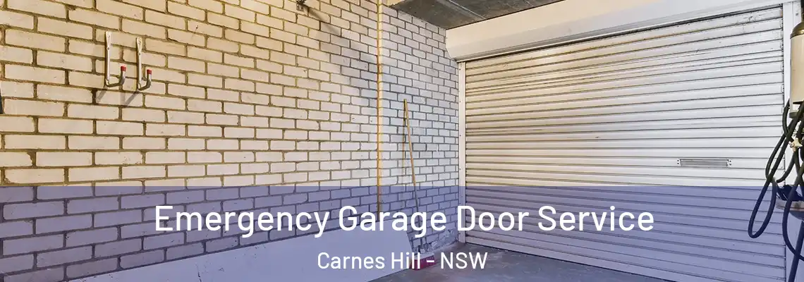 Emergency Garage Door Service Carnes Hill - NSW