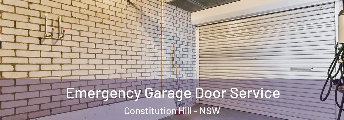 Emergency Garage Door Service Constitution Hill - NSW