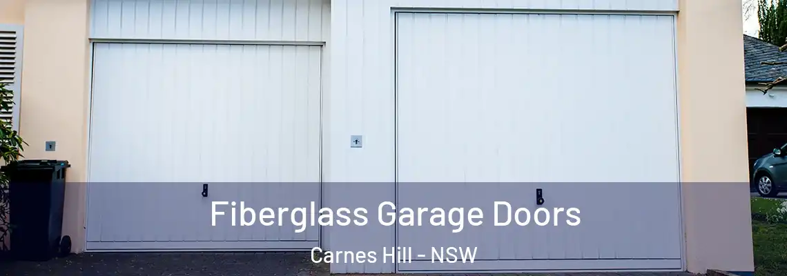 Fiberglass Garage Doors Carnes Hill - NSW