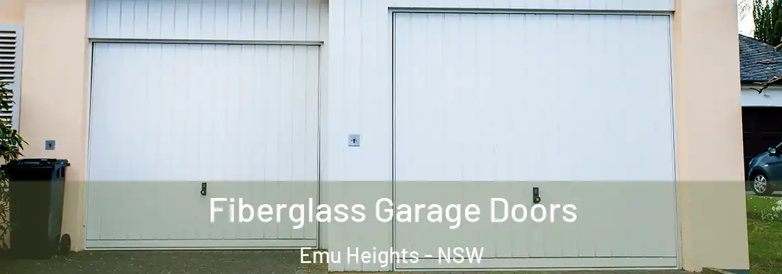 Fiberglass Garage Doors Emu Heights - NSW