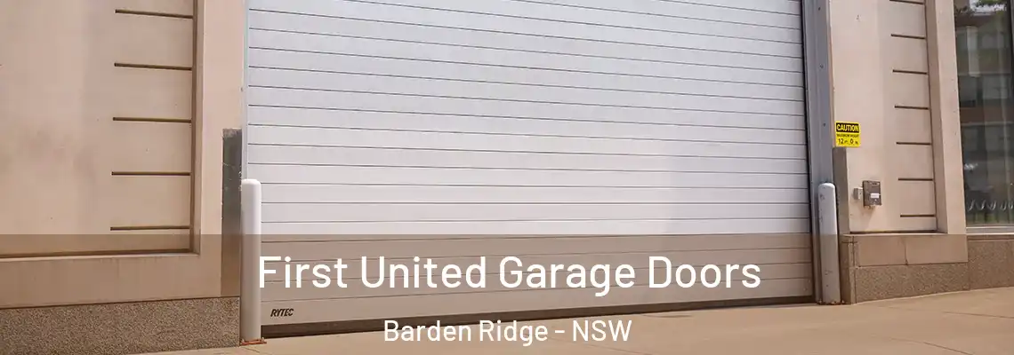 First United Garage Doors Barden Ridge - NSW
