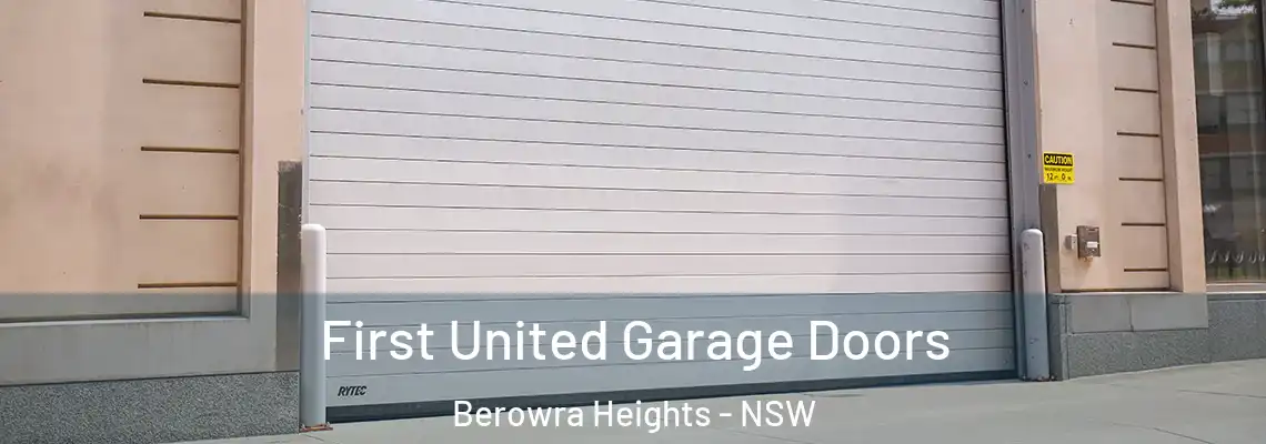 First United Garage Doors Berowra Heights - NSW