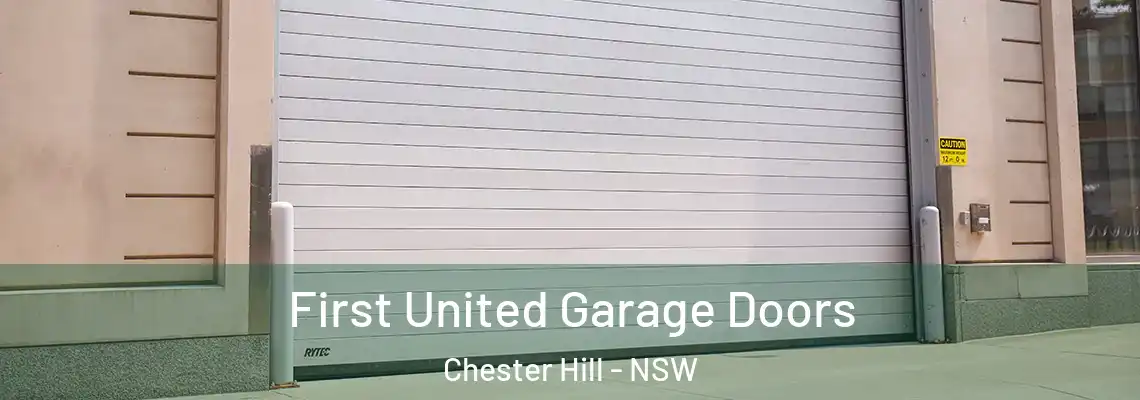 First United Garage Doors Chester Hill - NSW