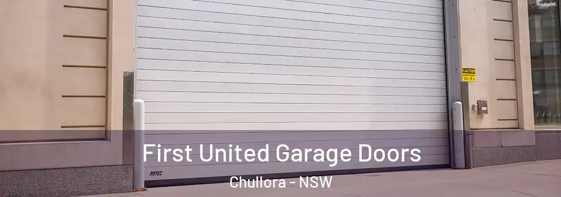  First United Garage Doors Chullora - NSW