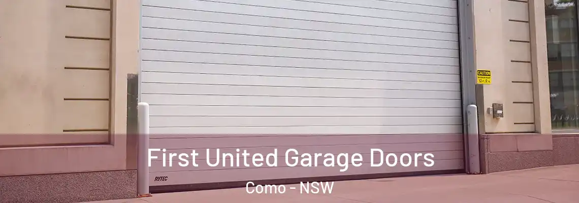 First United Garage Doors Como - NSW