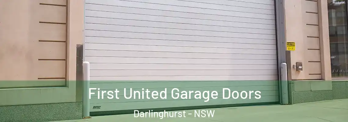 First United Garage Doors Darlinghurst - NSW