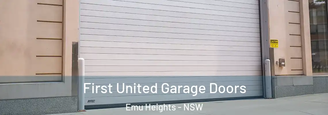 First United Garage Doors Emu Heights - NSW