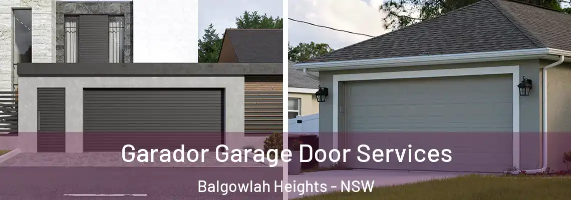 Garador Garage Door Services Balgowlah Heights - NSW