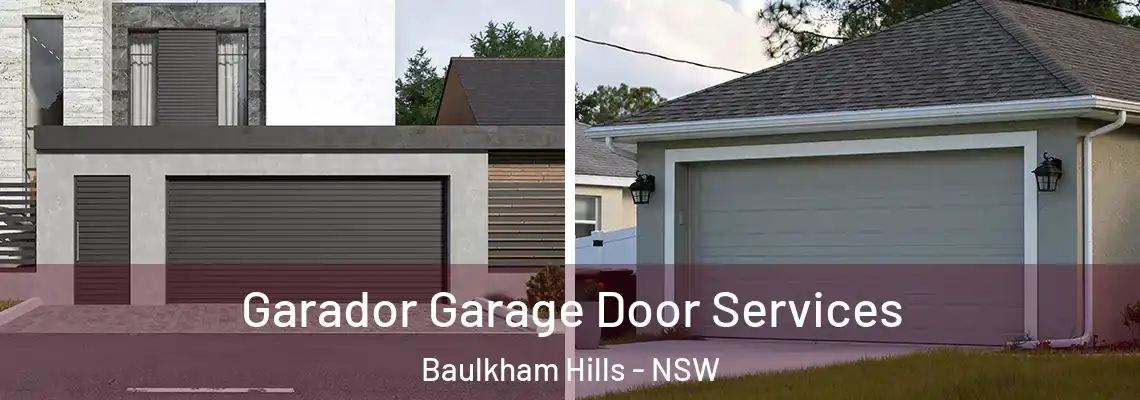 Garador Garage Door Services Baulkham Hills - NSW