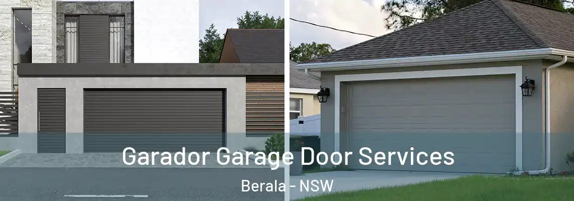 Garador Garage Door Services Berala - NSW