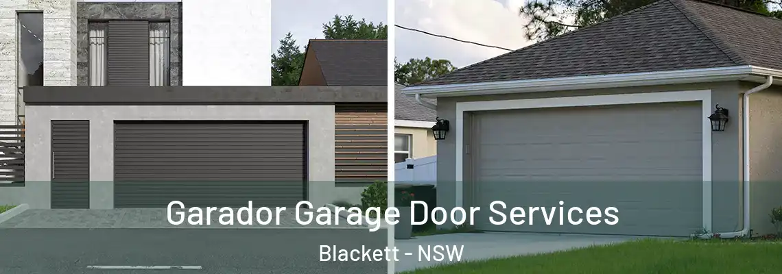 Garador Garage Door Services Blackett - NSW