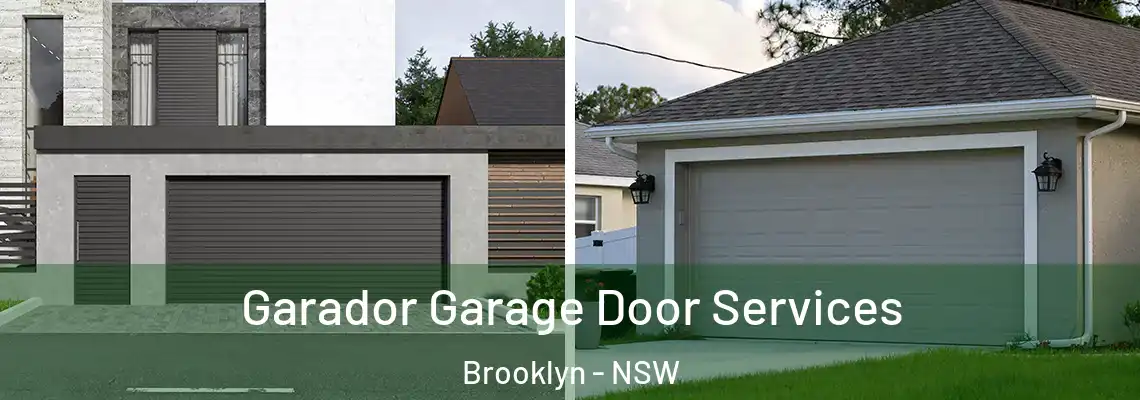 Garador Garage Door Services Brooklyn - NSW