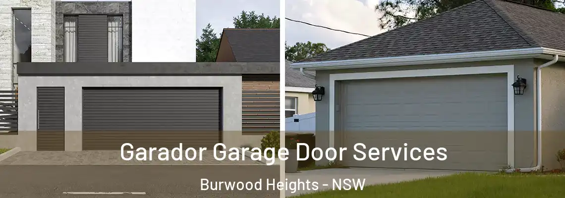 Garador Garage Door Services Burwood Heights - NSW