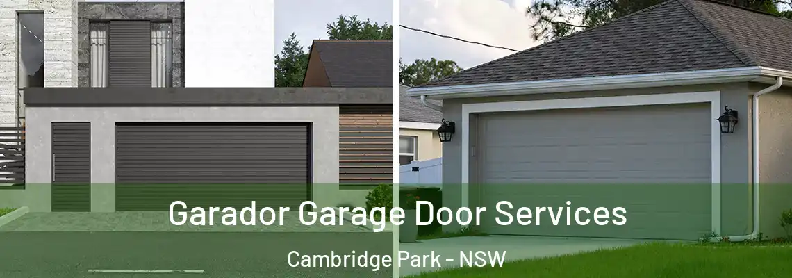 Garador Garage Door Services Cambridge Park - NSW