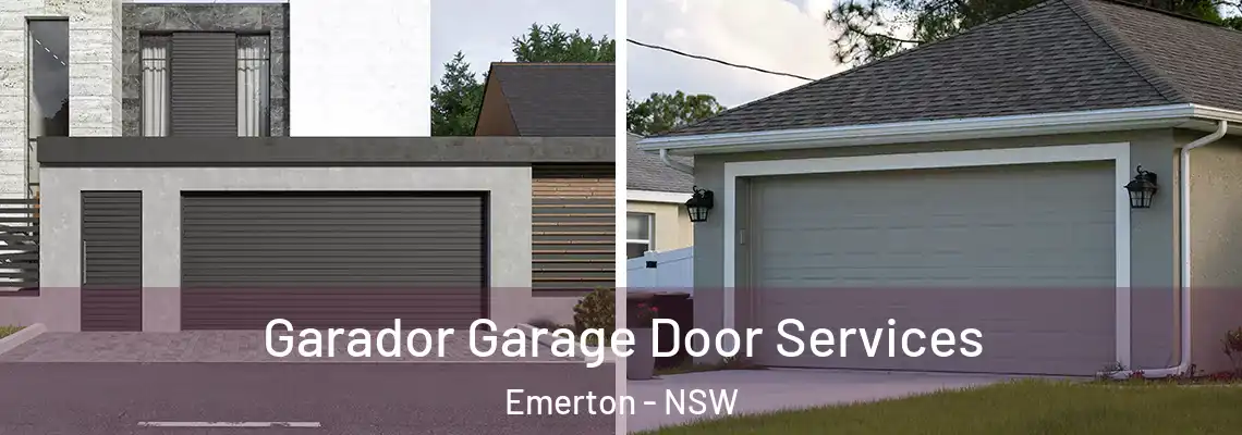 Garador Garage Door Services Emerton - NSW