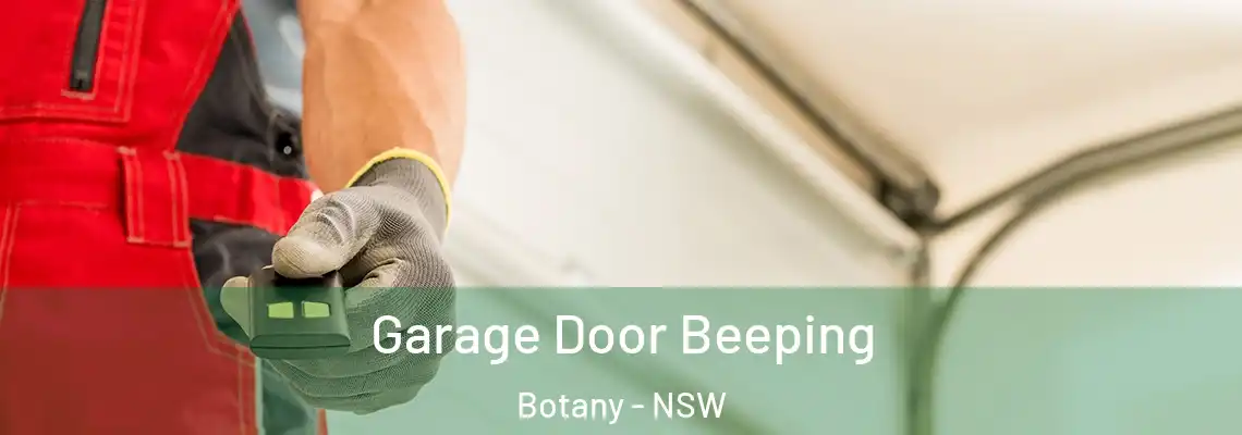 Garage Door Beeping Botany - NSW