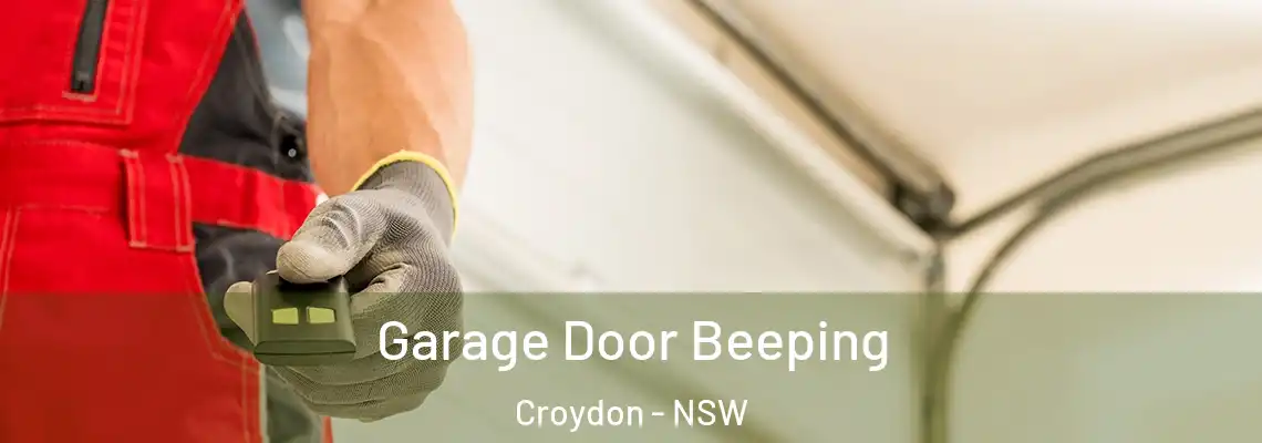 Garage Door Beeping Croydon - NSW
