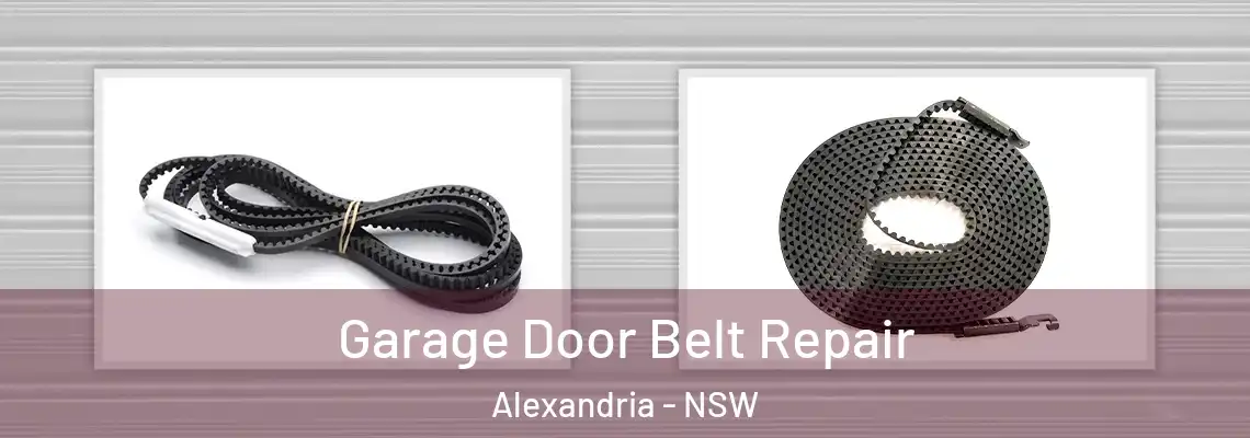 Garage Door Belt Repair Alexandria - NSW