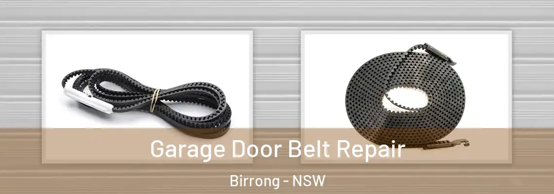 Garage Door Belt Repair Birrong - NSW