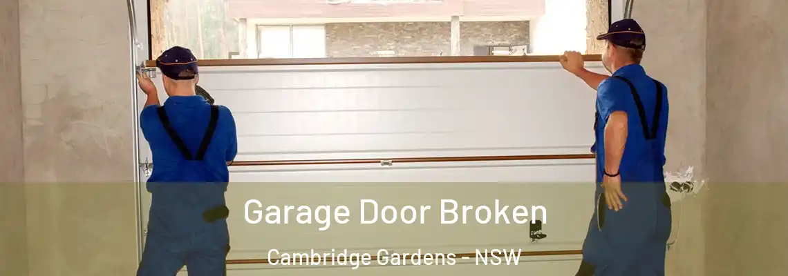 Garage Door Broken Cambridge Gardens - NSW