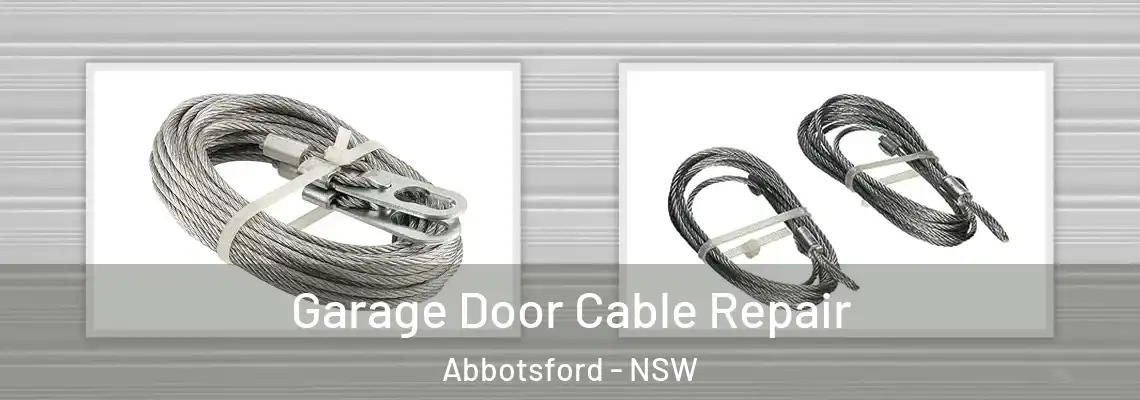  Garage Door Cable Repair Abbotsford - NSW