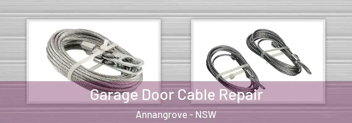 Garage Door Cable Repair Annangrove - NSW