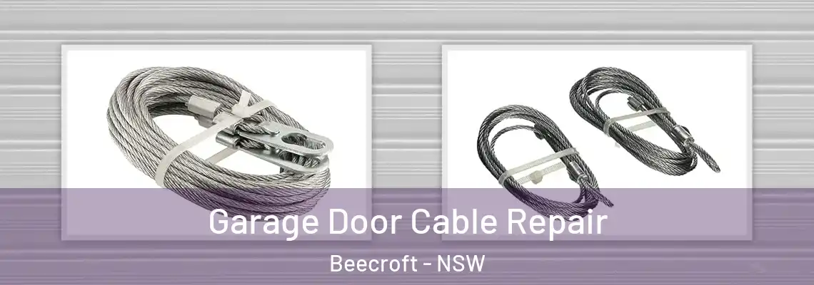 Garage Door Cable Repair Beecroft - NSW