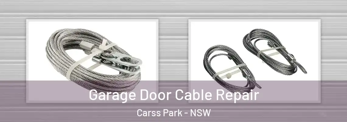 Garage Door Cable Repair Carss Park - NSW