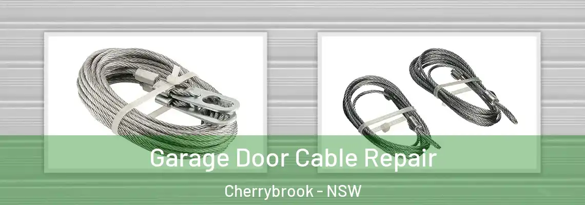 Garage Door Cable Repair Cherrybrook - NSW