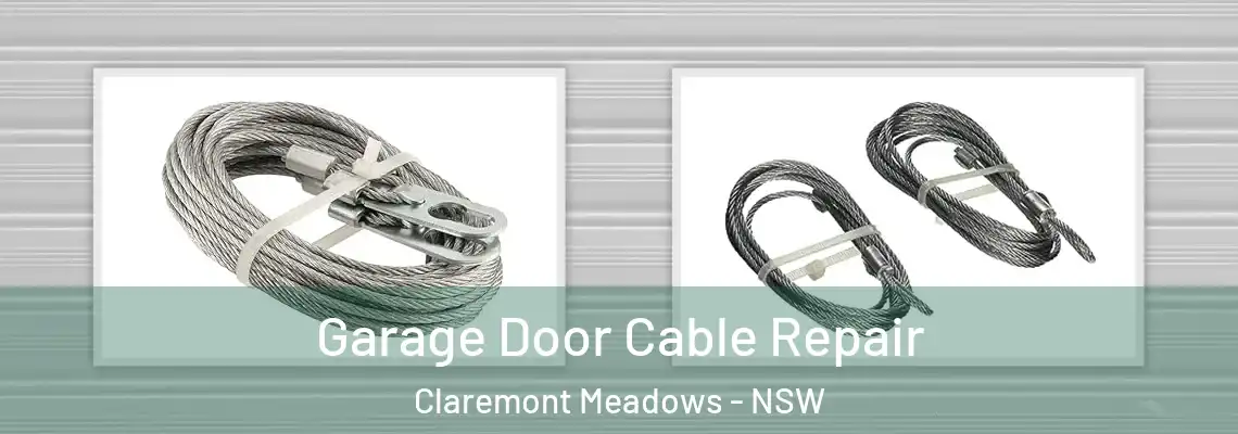  Garage Door Cable Repair Claremont Meadows - NSW
