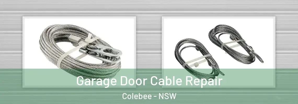 Garage Door Cable Repair Colebee - NSW