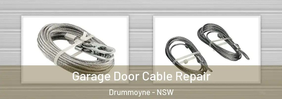 Garage Door Cable Repair Drummoyne - NSW